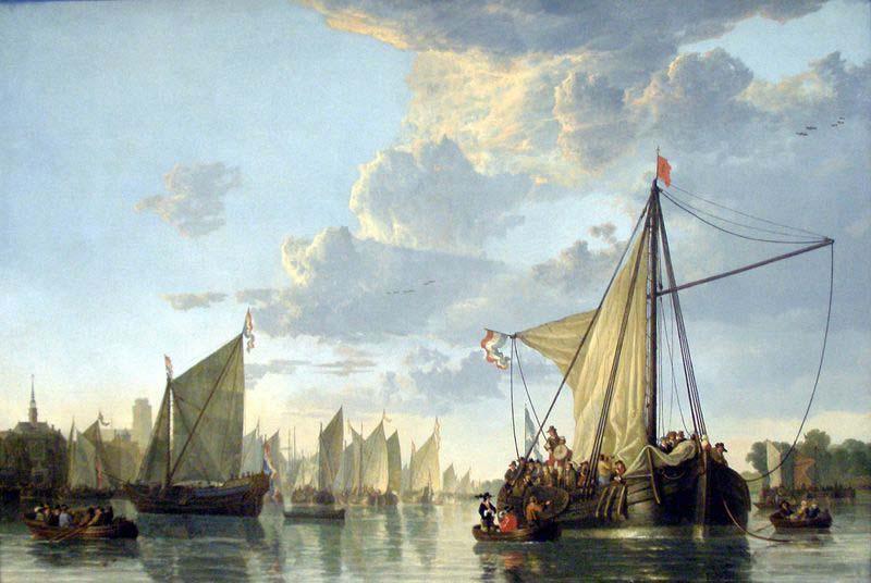 Aelbert Cuyp The Maas at Dordrecht Germany oil painting art